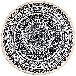 Dakls Kusový koberec Mandala béžová, 82 cm