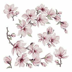 Samolepiaca dekorácia Sakura, 30 x 30 cm