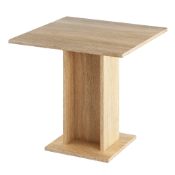 Jedálenský stôl, dub sonoma, 79x79 cm, EUGO
