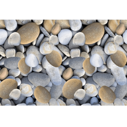 Koberec, viacfarebný, vzor kamene, 80x200, BESS