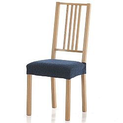 Forbyt Multielastický poťah na sedák na stoličku Petra modrá, 40 - 50 cm, sada 2 ks