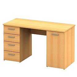 Písací stôl, buk, EUSTACH