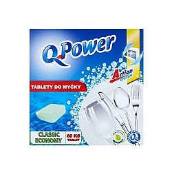 Q Power Classic economy tablety do umývačky, 60 ks 