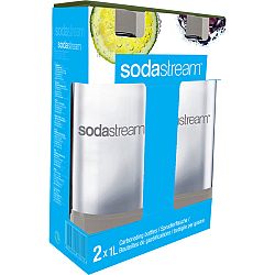 Sodastream 2x fľaša, sivá, 