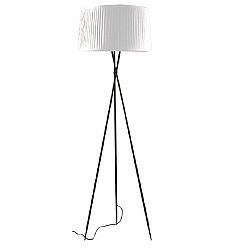 Stojacia lampa, kov/biele tienidlo, CINDA Typ 10 YF10W