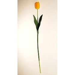 Umelá kvetina Tulipán žltá, 60 cm