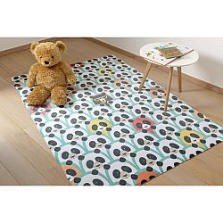 Vopi Detský koberec Ultra Soft Panda, 90 x 130 cm