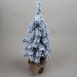 Zasnežený vianočný stromček, 25 x 65 cm